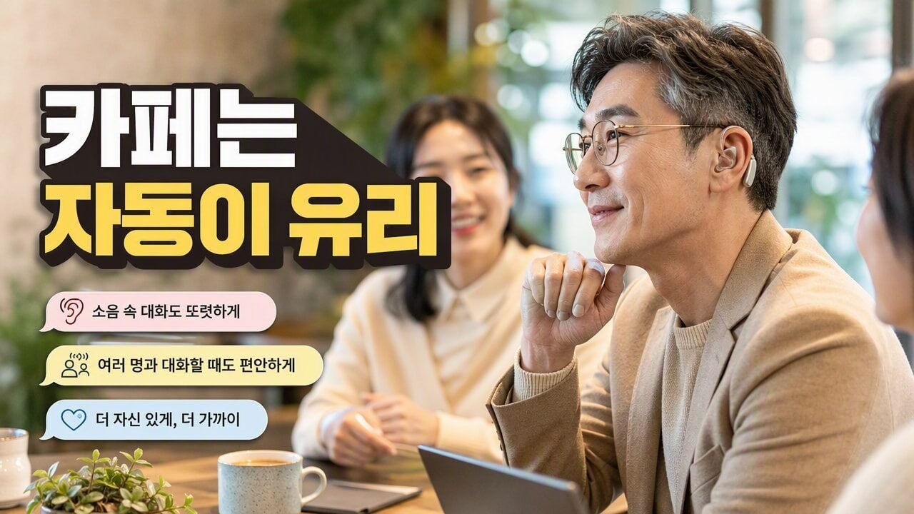 보청기 자동 음환경 모드 vs 수동 모드, 카페·회의실에서 실제로 갈리는 선택 기준