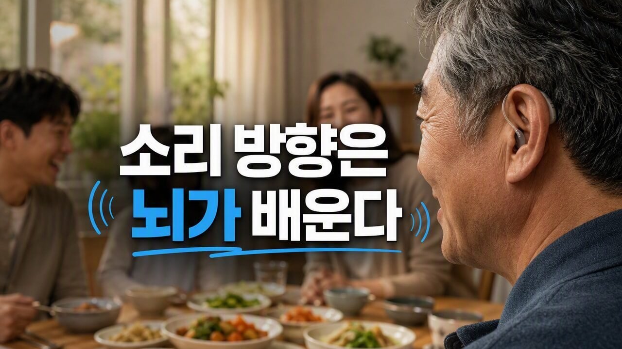 문정동보청기 구입 후 가족과 대화할 때 소리 방향 분별이 어려운 이유와 적응 훈련
