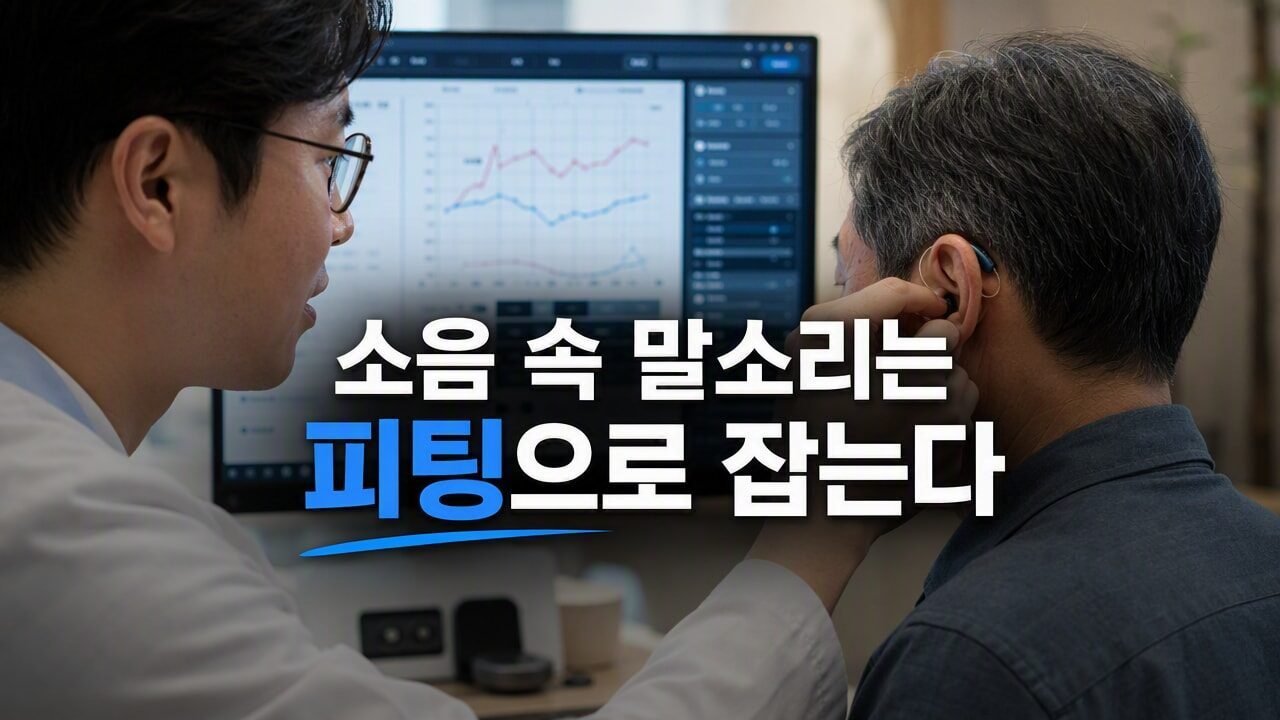 방이동보청기 소음 환경에서 말소리 분별력 높이는 피팅 상담 포인트